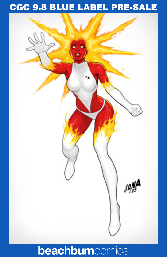 Captain Marvel: Dark Past #1 Nakayama 1:50 Virgin Retailer Incentive Variant CGC 9.8