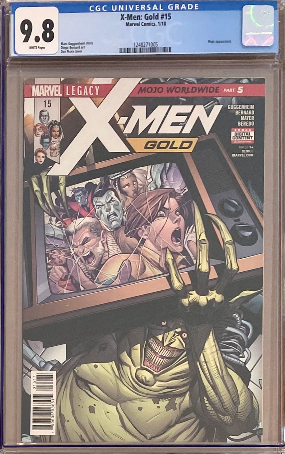 X-Men: Gold #15 CGC 9.8