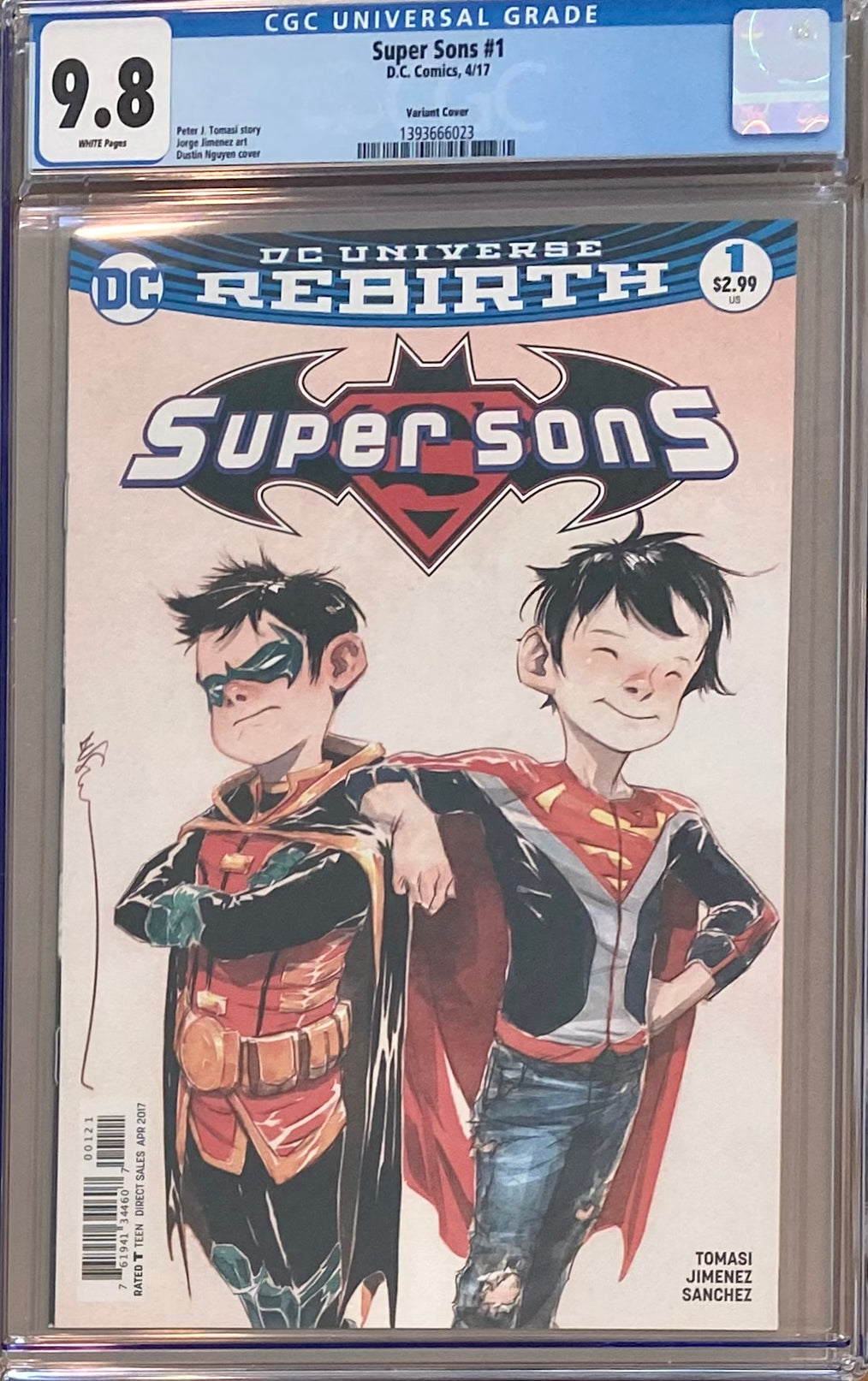 Super Sons #1 Nguyen Variant CGC 9.8