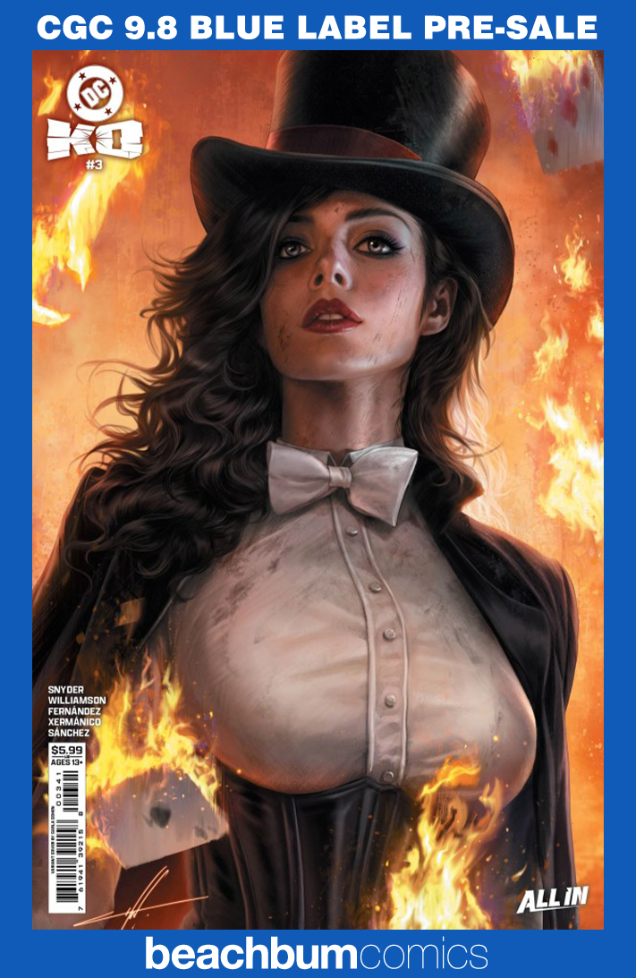 DC K.O. #3 Cohen Variant CGC 9.8