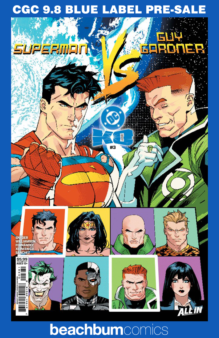 DC K.O. #3 Mora Bracket Variant CGC 9.8