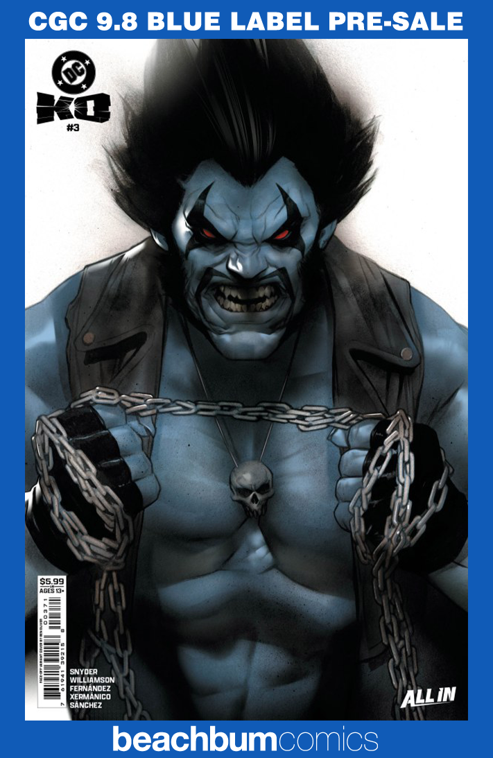 DC K.O. #3 Oliver Variant CGC 9.8