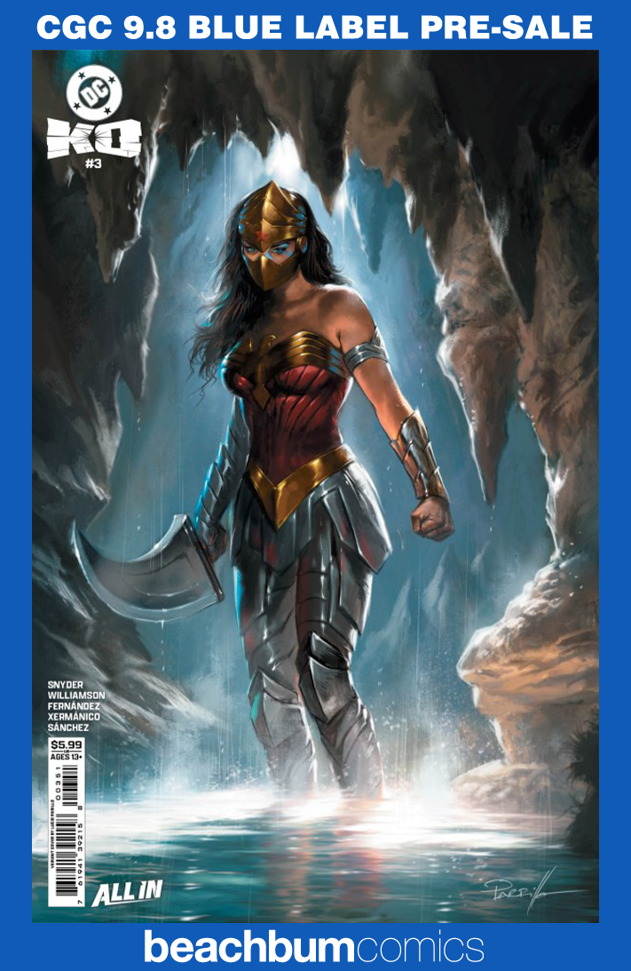 DC K.O. #3 Parrillo Variant CGC 9.8