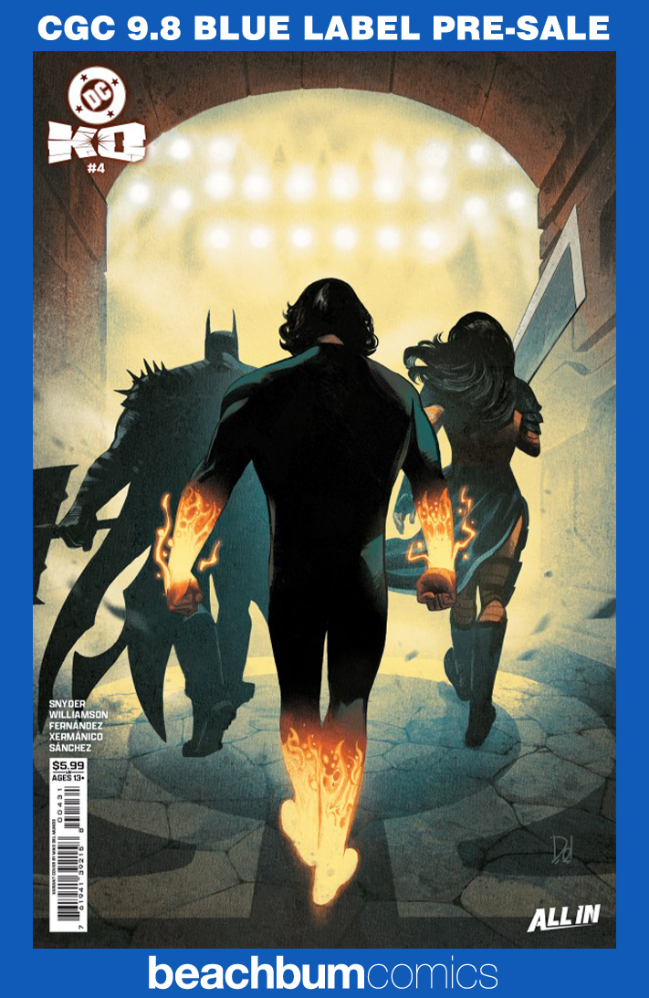 DC K.O. #4 Del Mundo Variant CGC 9.8