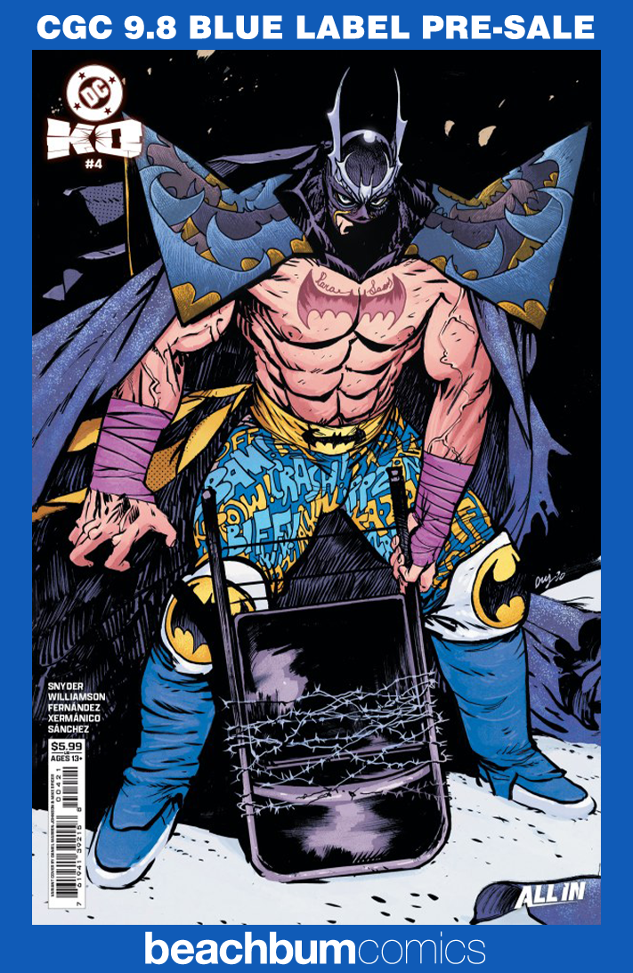 DC K.O. #4 Johnson Variant CGC 9.8