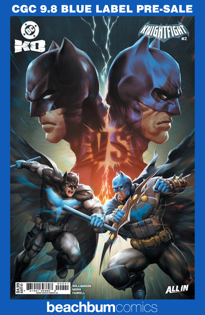 DC K.O. Knightfight #2 Lim Variant CGC 9.8