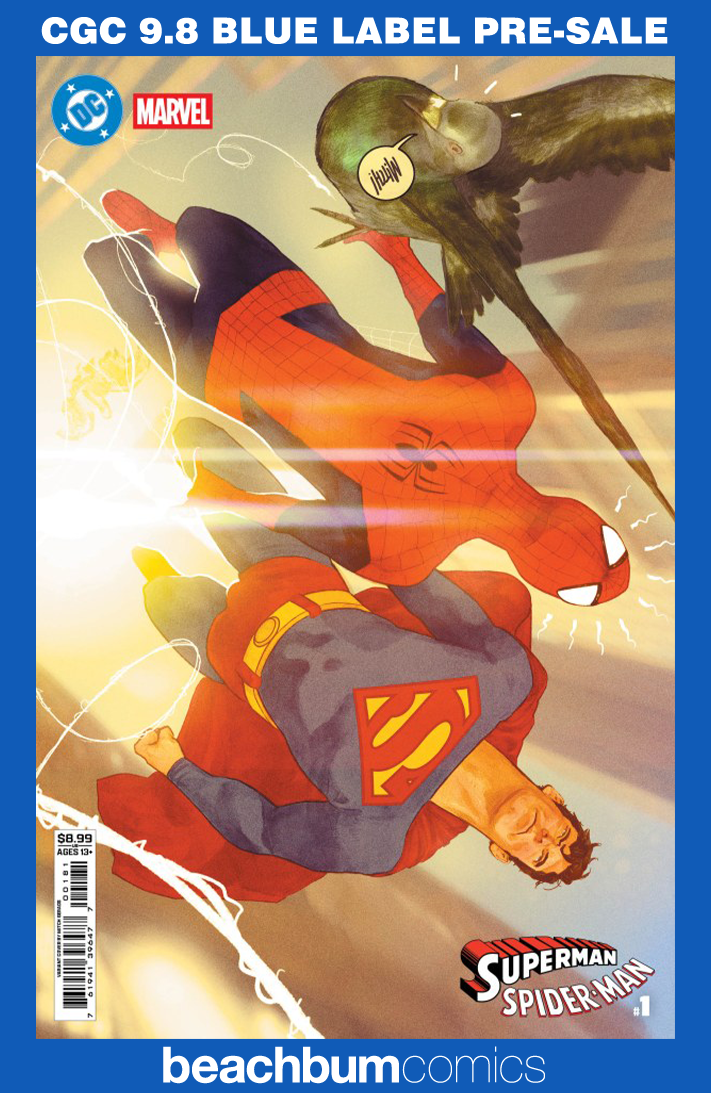 DC/Marvel: Superman/Spider-Man #1 - Cover H - Gerads Variant CGC 9.8