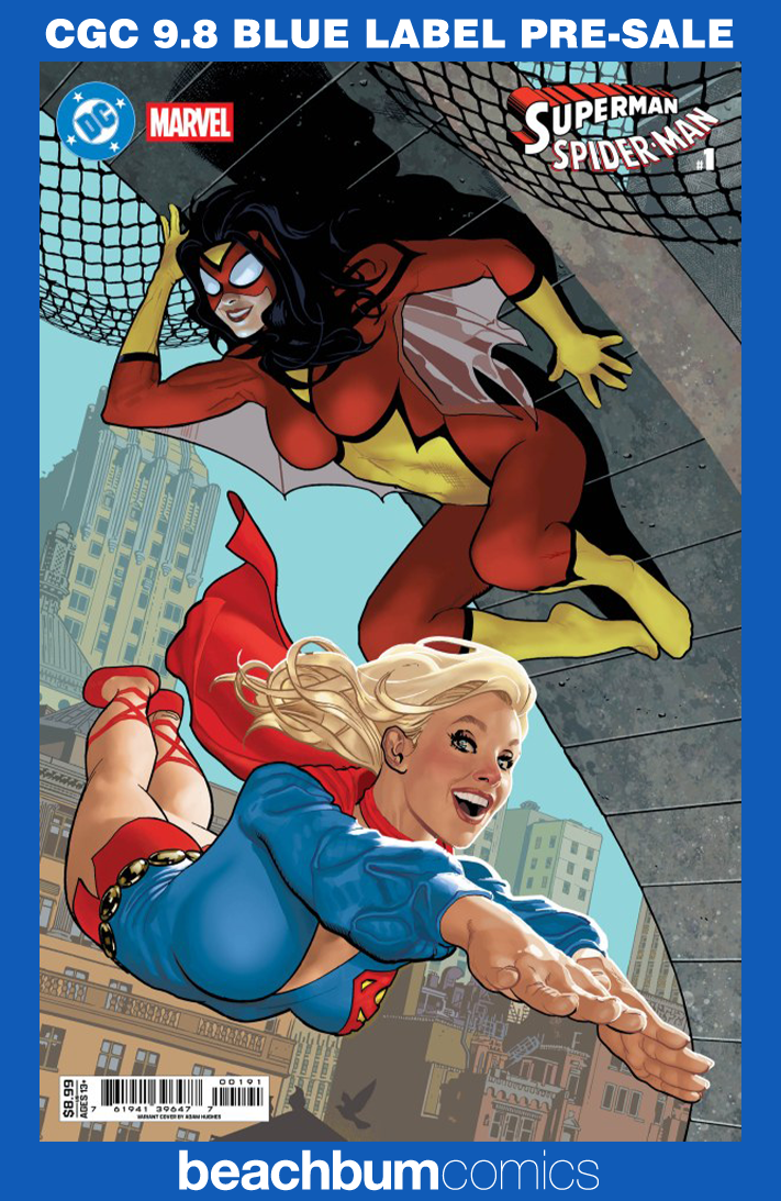 DC/Marvel: Superman/Spider-Man #1 - Cover I - Hughes Variant CGC 9.8