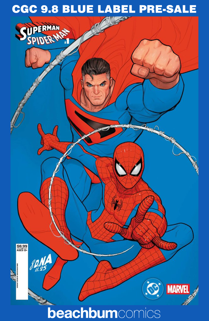 DC/Marvel: Superman/Spider-Man #1 - Cover Q - Nakayama Variant CGC 9.8