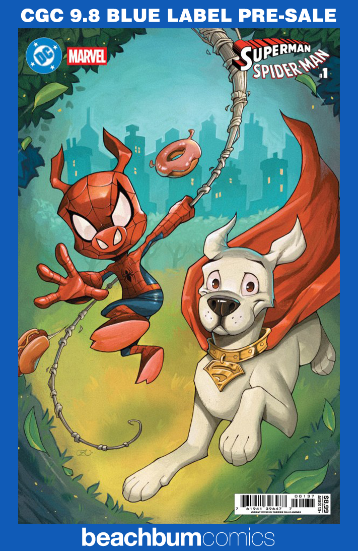 DC/Marvel: Superman/Spider-Man #1 - Cover W - Zullo Variant CGC 9.8