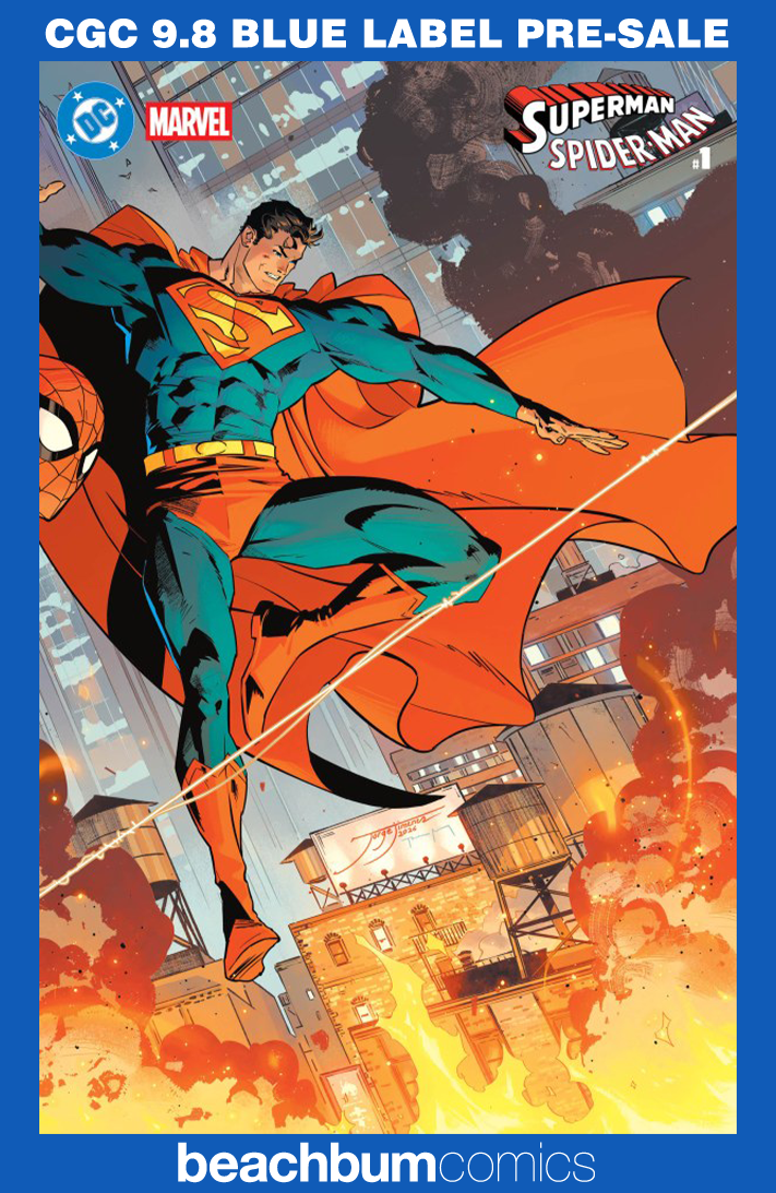 DC/Marvel: Superman/Spider-Man #1 - Cover X - Jimenez Wraparound Variant CGC 9.8