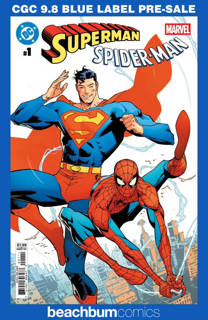 DC/Marvel: Superman/Spider-Man #1 - Cover A - Jimenez CGC 9.8