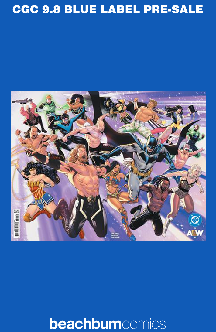 DC X AEW #1 CGC 9.8