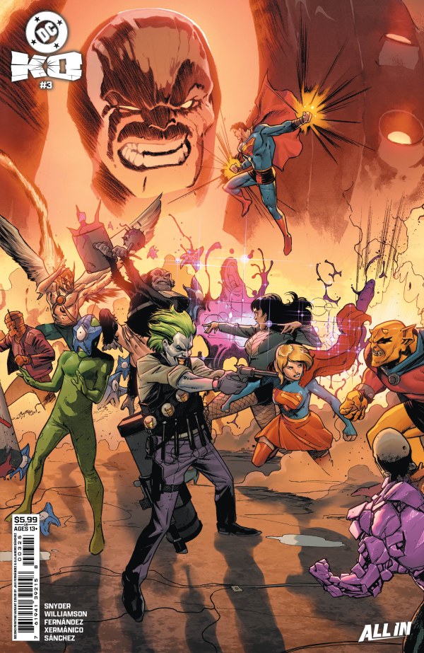 DC K.O. #3 Second Printing Cover B Fernandez Connecting Variant (4/29/26)