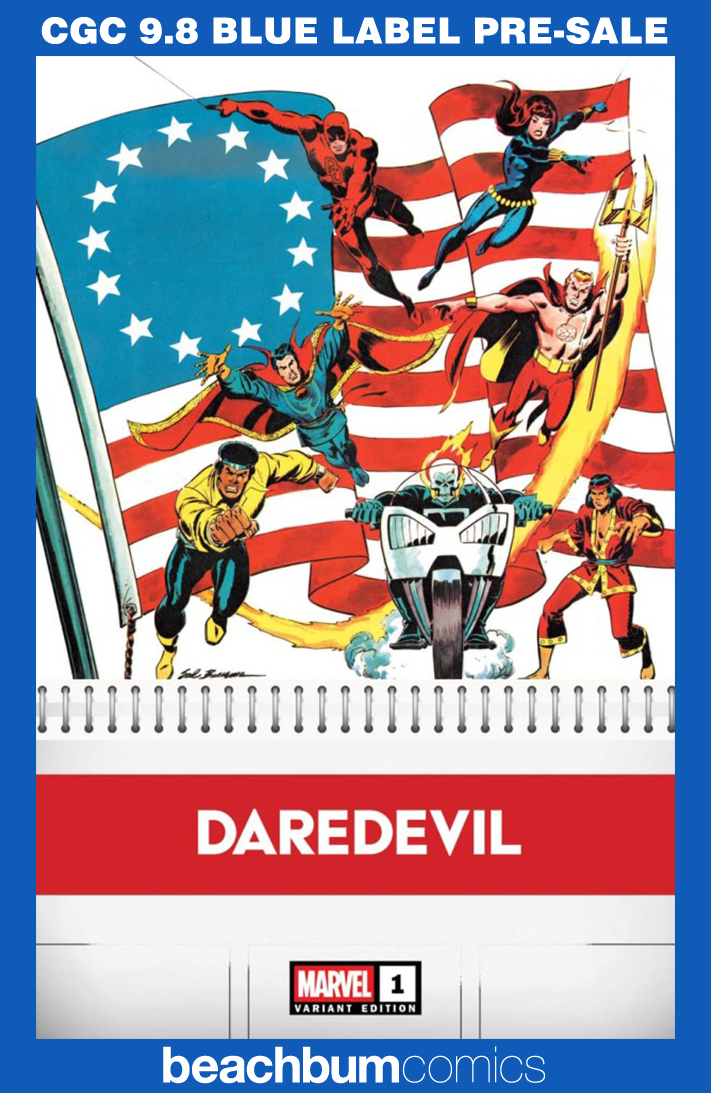 Daredevil #1 Buscema 1:50 Retailer Incentive Variant CGC 9.8