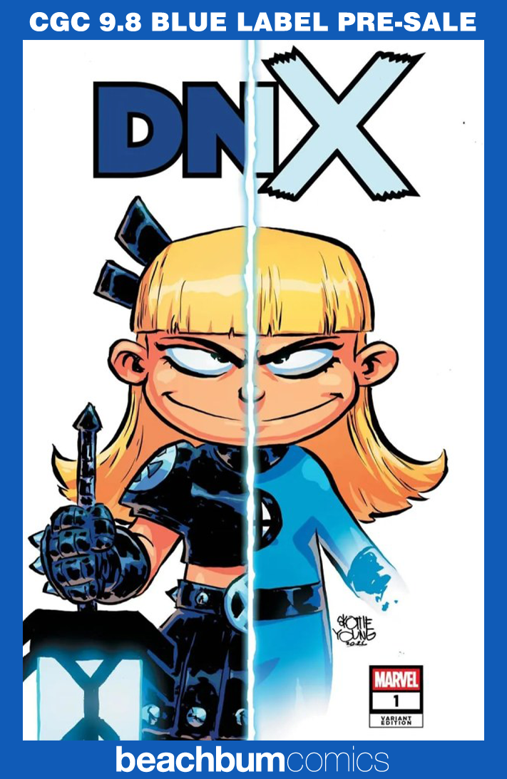 DNX #1 Young Magik/Sue Storm Blind Bag Variant CGC 9.8