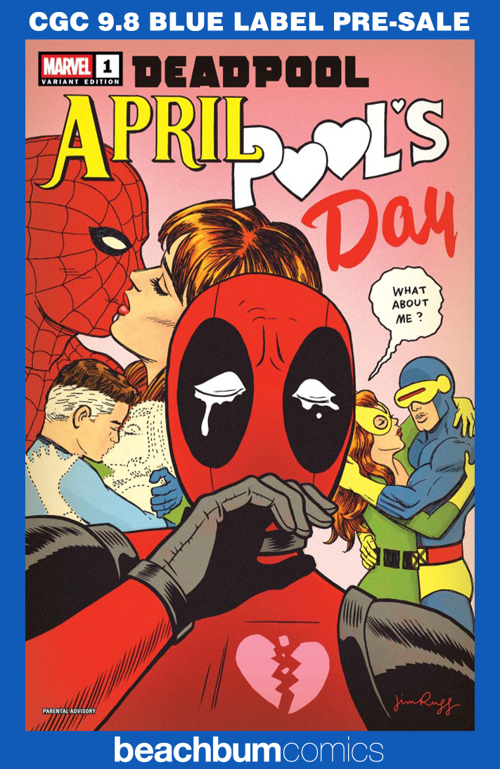 Deadpool: April Pool's Day #1 Rugg Variant CGC 9.8