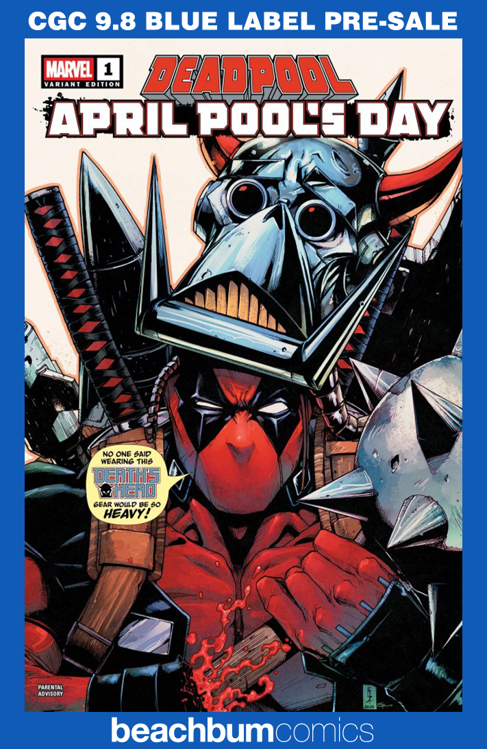 Deadpool: April Pool's Day #1 Zama Variant CGC 9.8