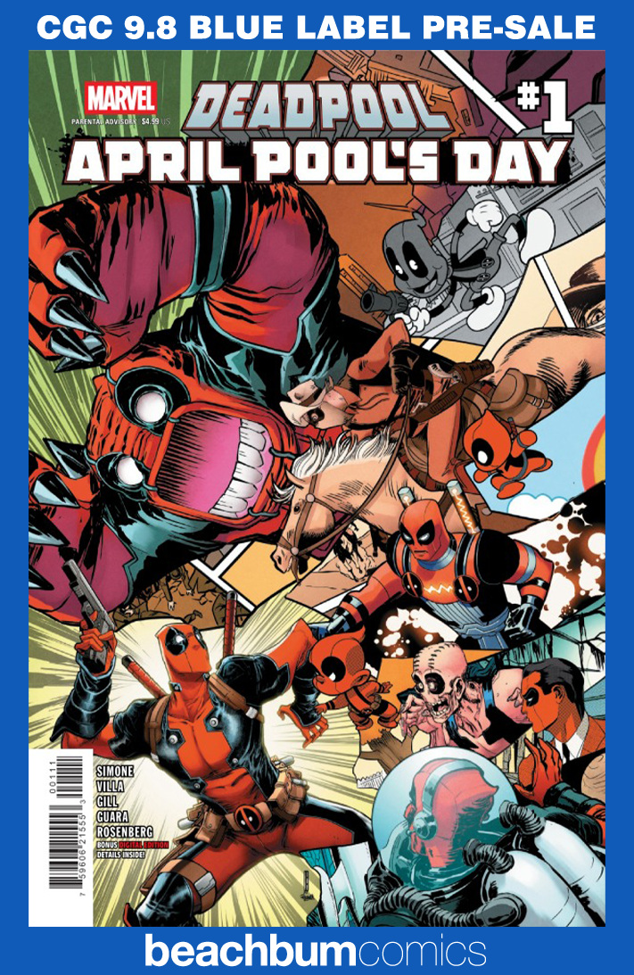 Deadpool: April Pool's Day #1 CGC 9.8