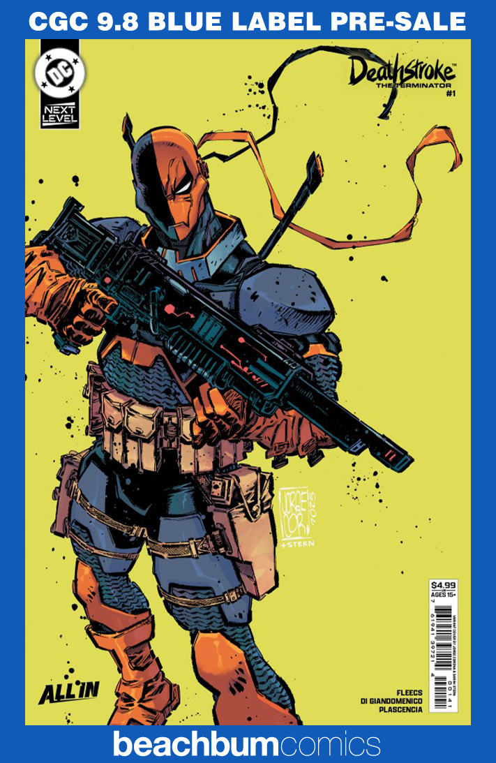 Deathstroke: The Terminator #1 Corona Next Level Variant CGC 9.8