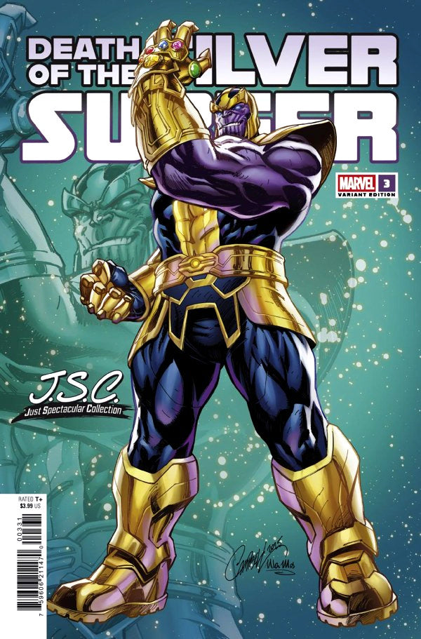 Death of the silver Surfer #3 Campbell Variant