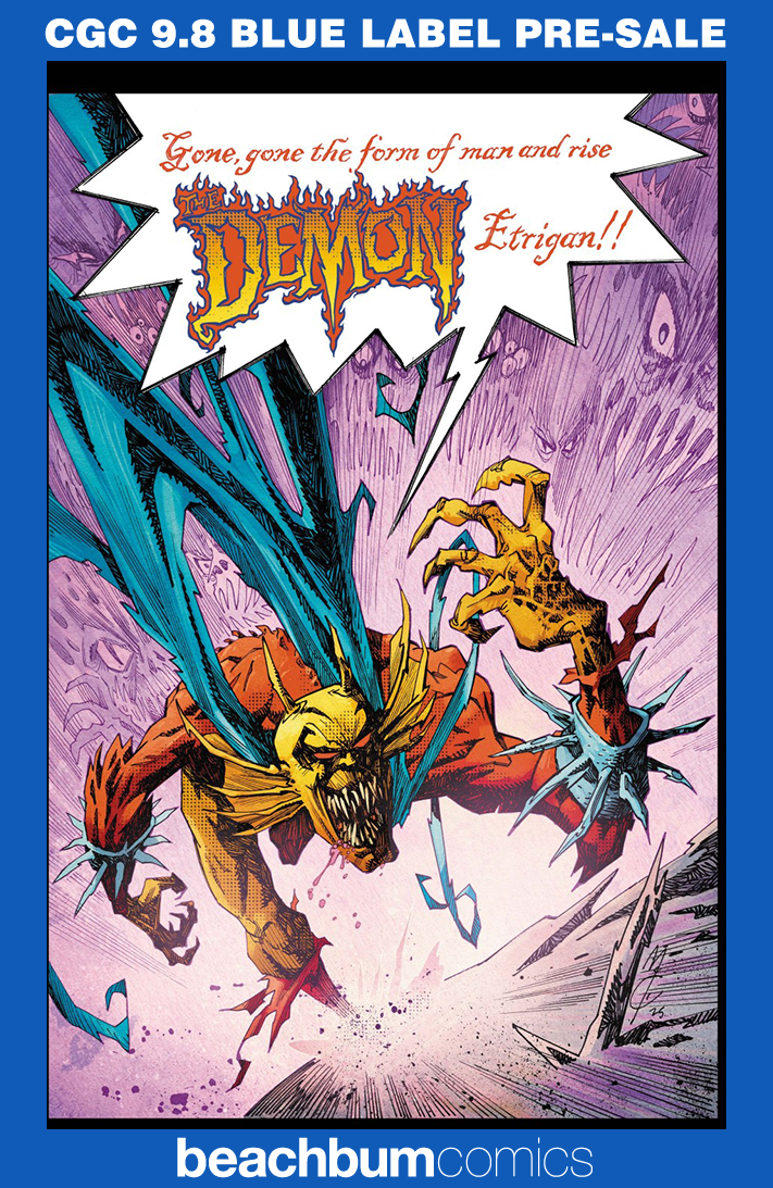 Demon #1 McCrea 1:25 Retailer Incentive Variant CGC 9.8