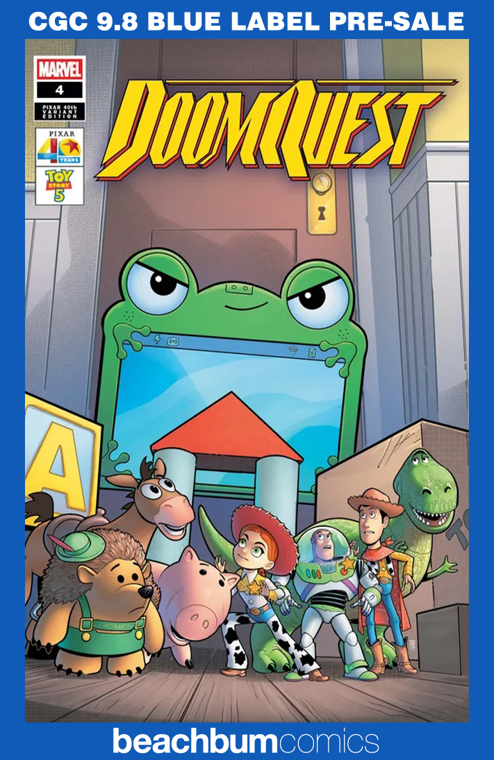 Doomquest #4 Medina Pixar 40th Variant CGC 9.8
