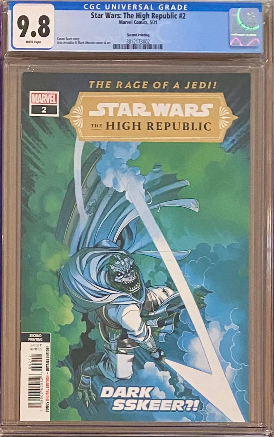 CBCS 9.8 Star wars offers the high Republic #2