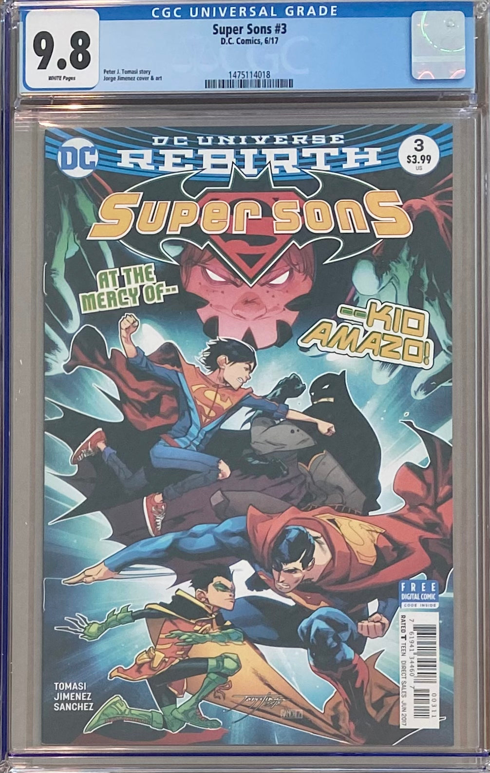 Super Sons #3 CGC 9.8