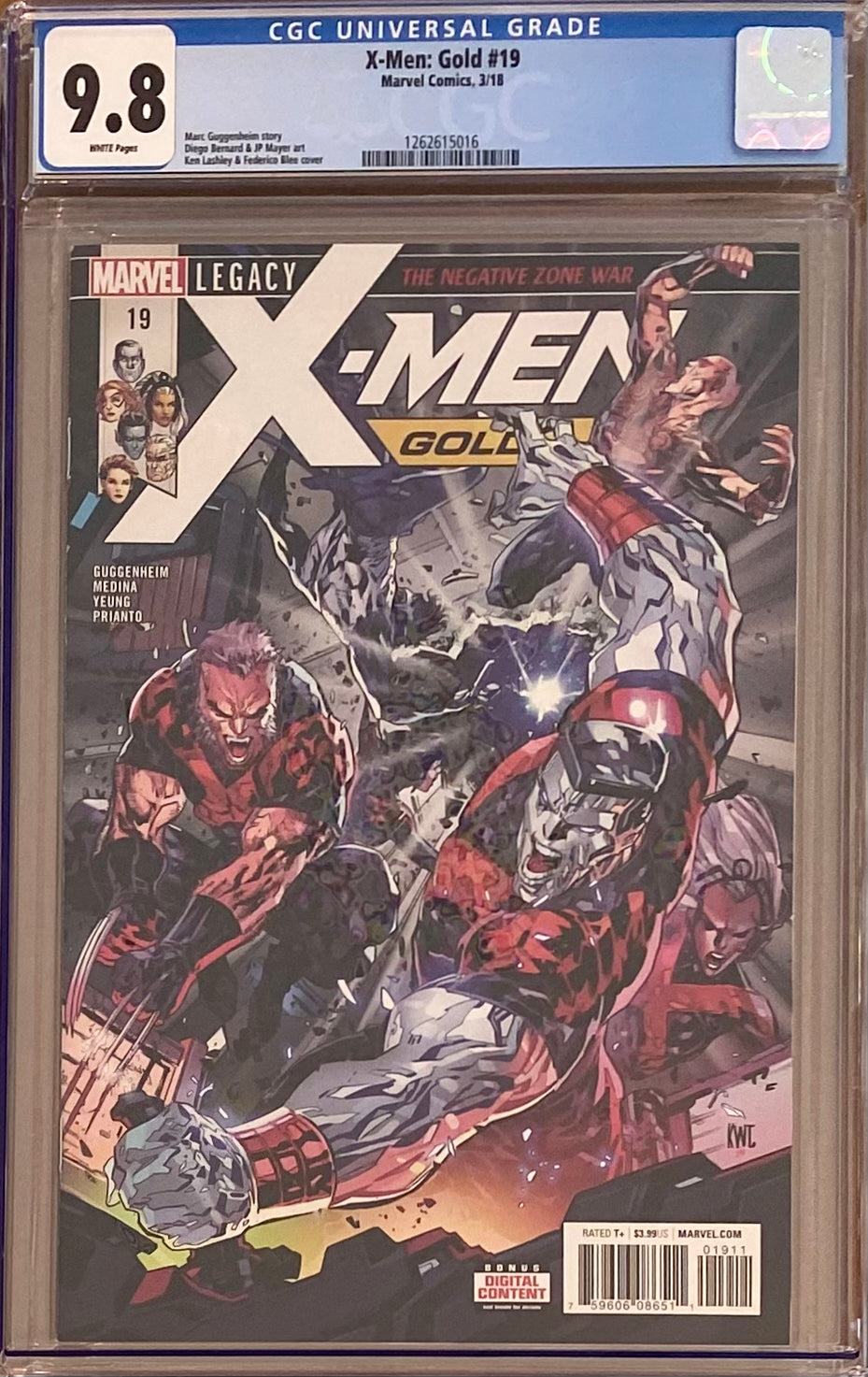 X-Men: Gold #19 CGC 9.8
