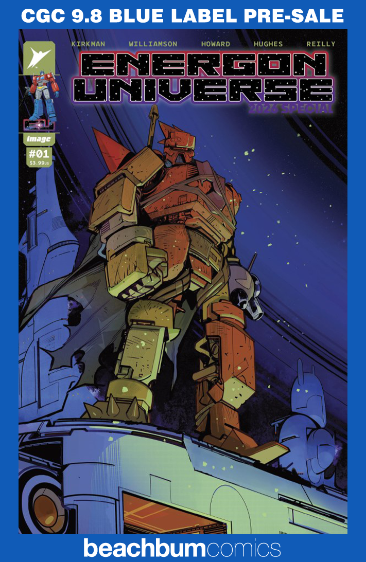 Energon Universe Special 2026 #1 Hughes 1:25 Retailer Incentive Variant CGC 9.8