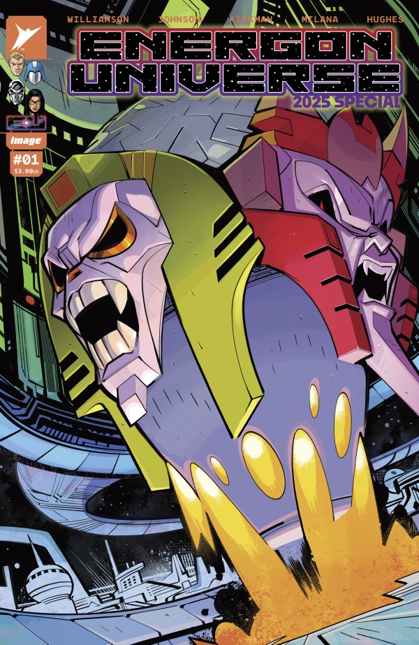 Energon Universe 2025 Special #1 Cover C Hughes 1:10 Retailer Incentive Variant (5/14/25