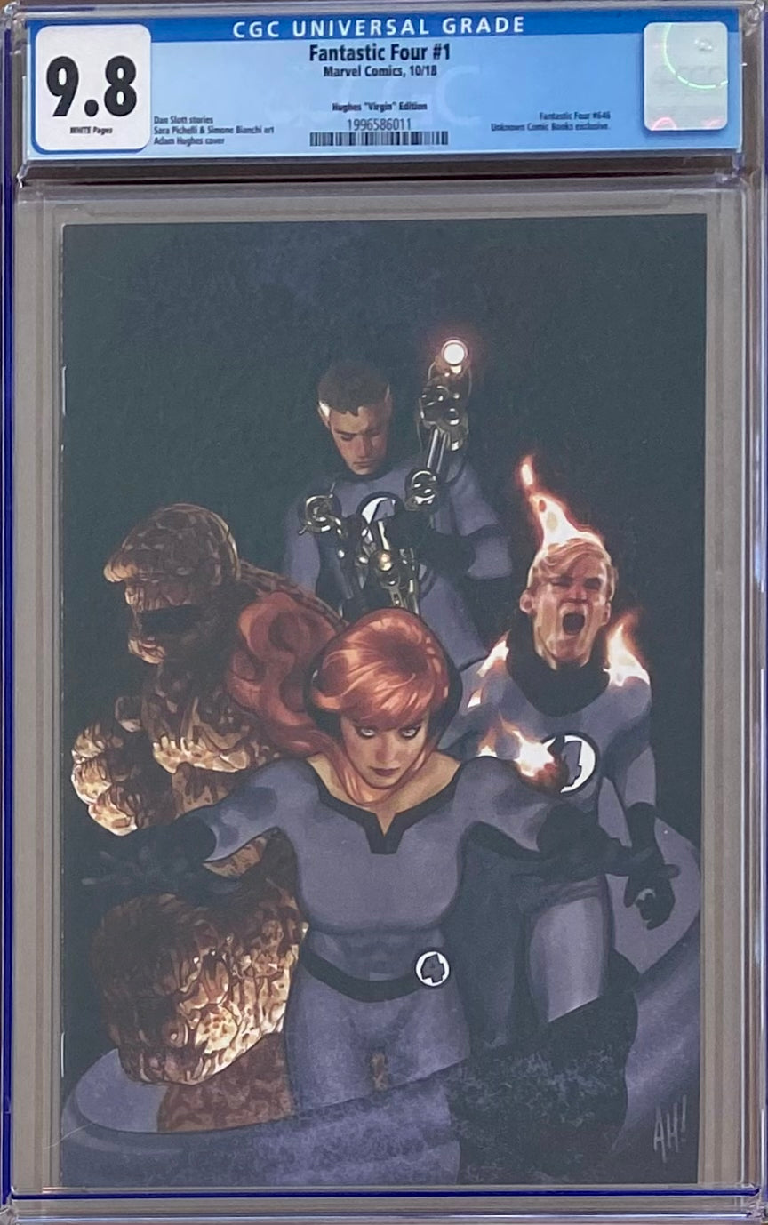 Fantastic Four #1 Adam Hughes Virgin Exclusive CGC 9.8