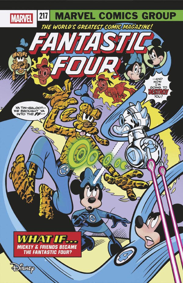 Fantastic Four #5 Palazzi Disney What If? Fantastic Four Homage Variant (11/12/25)