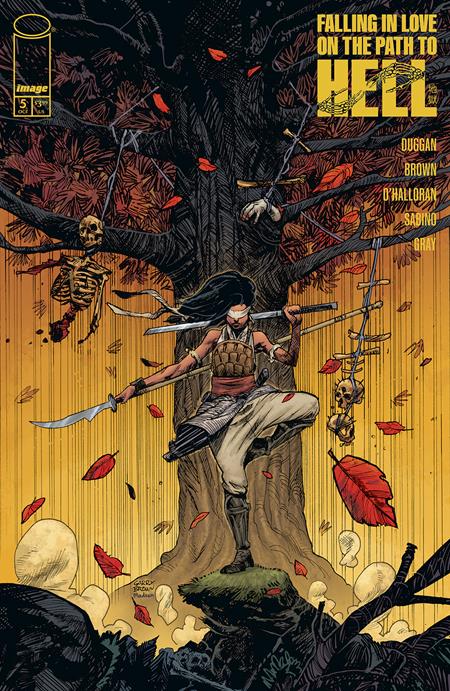 Falling in Lover on the Path to Hell #5 Cover A Brown (10/16/24)