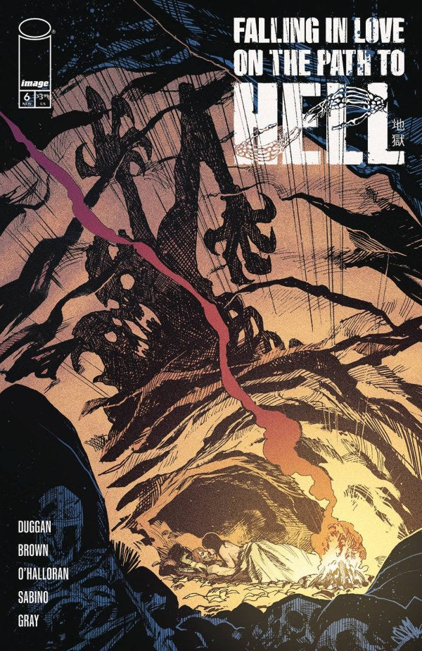Falling in Lover on the Path to Hell #6 Cover A Brown (11/27/24)