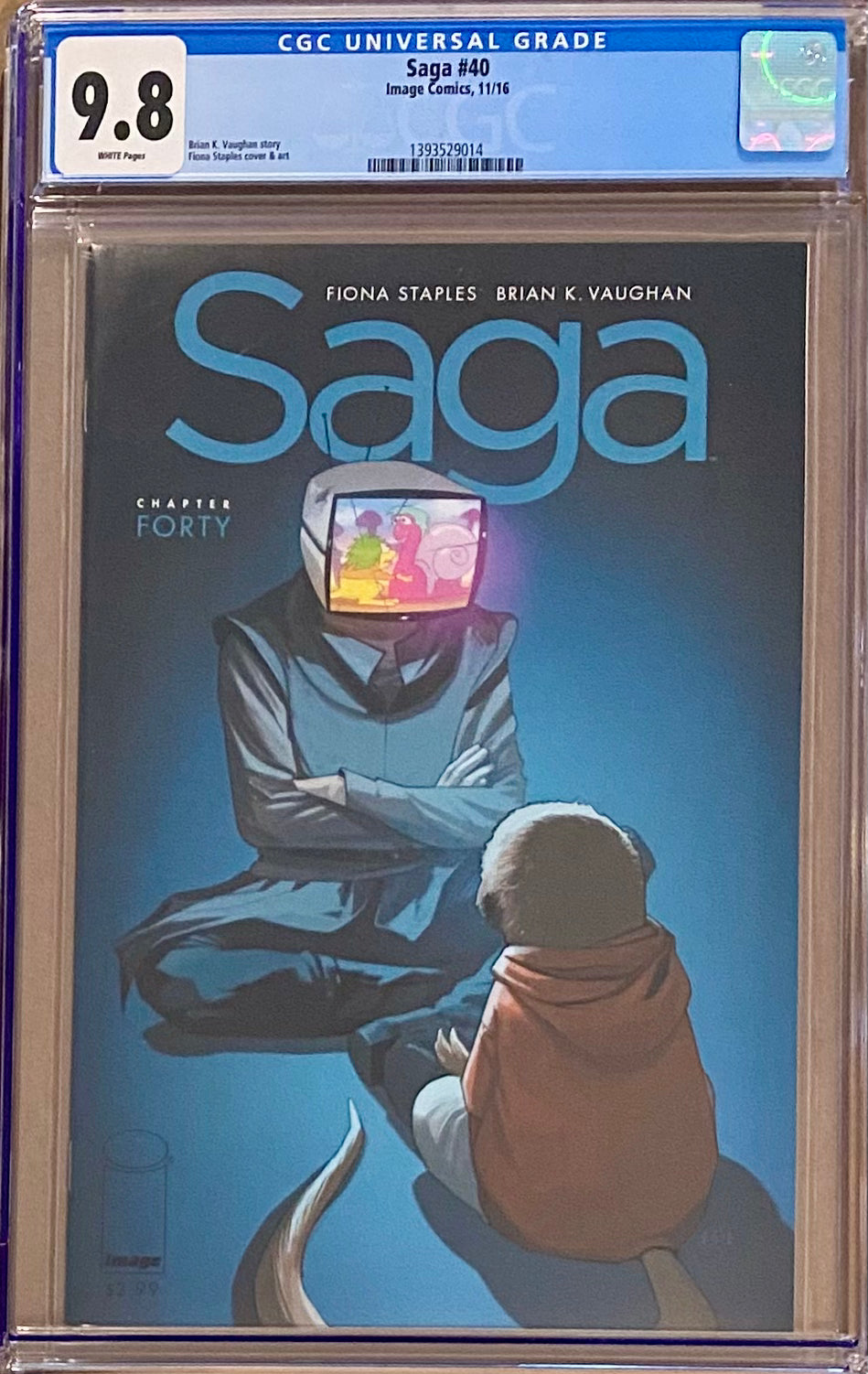 Saga #40 CGC 9.8