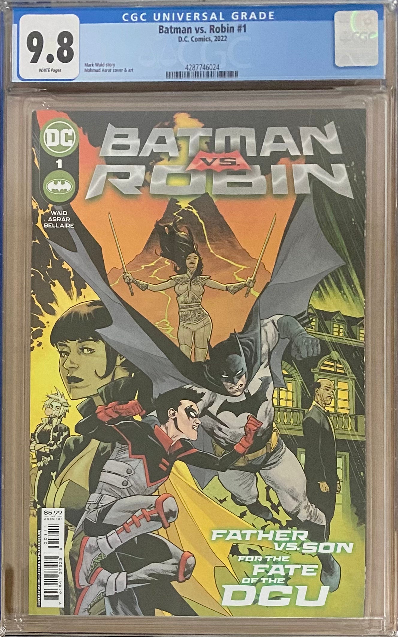 Batman vs. Robin #1 CGC 9.8