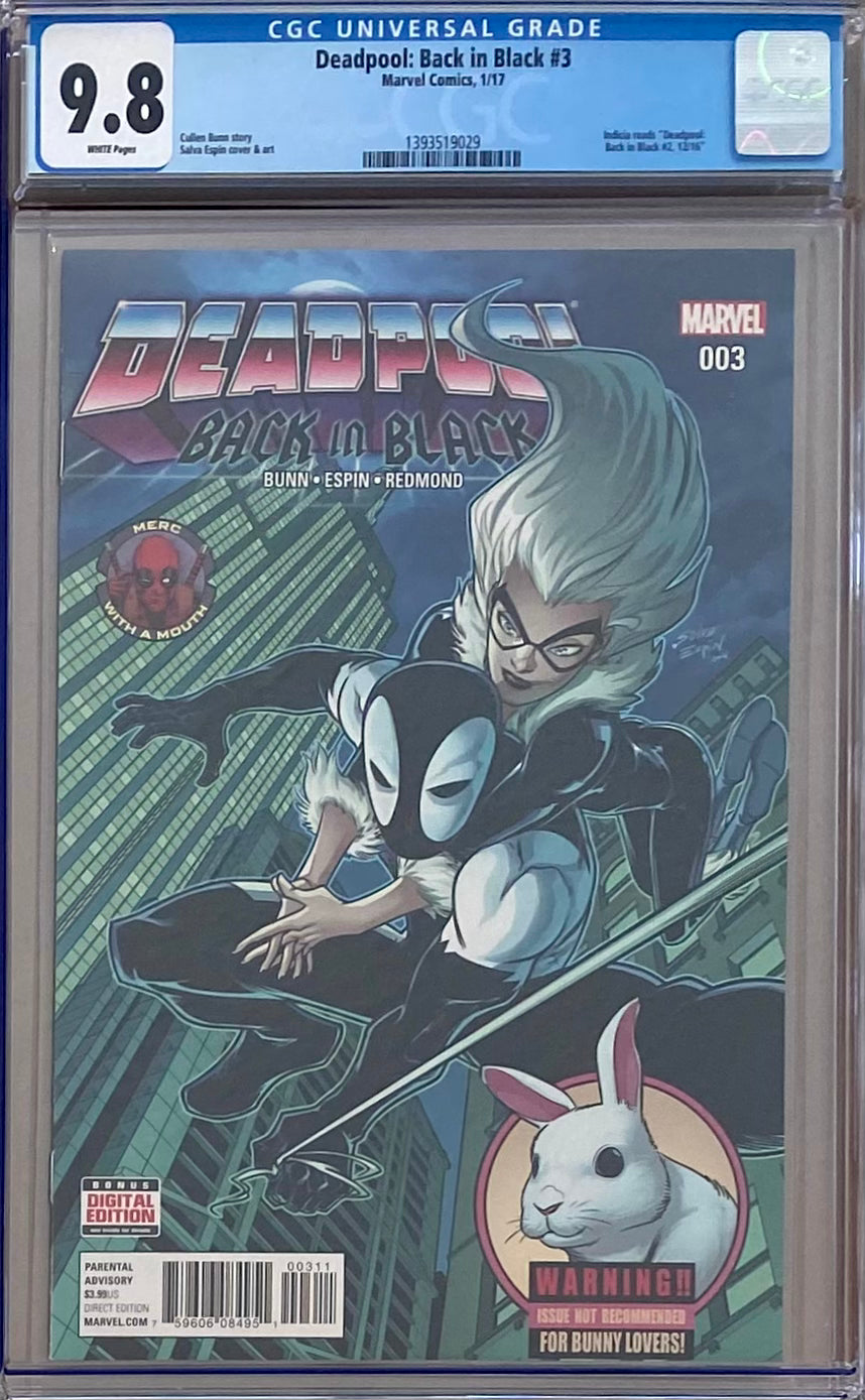 Deadpool: Back in Black #3 CGC 9.8