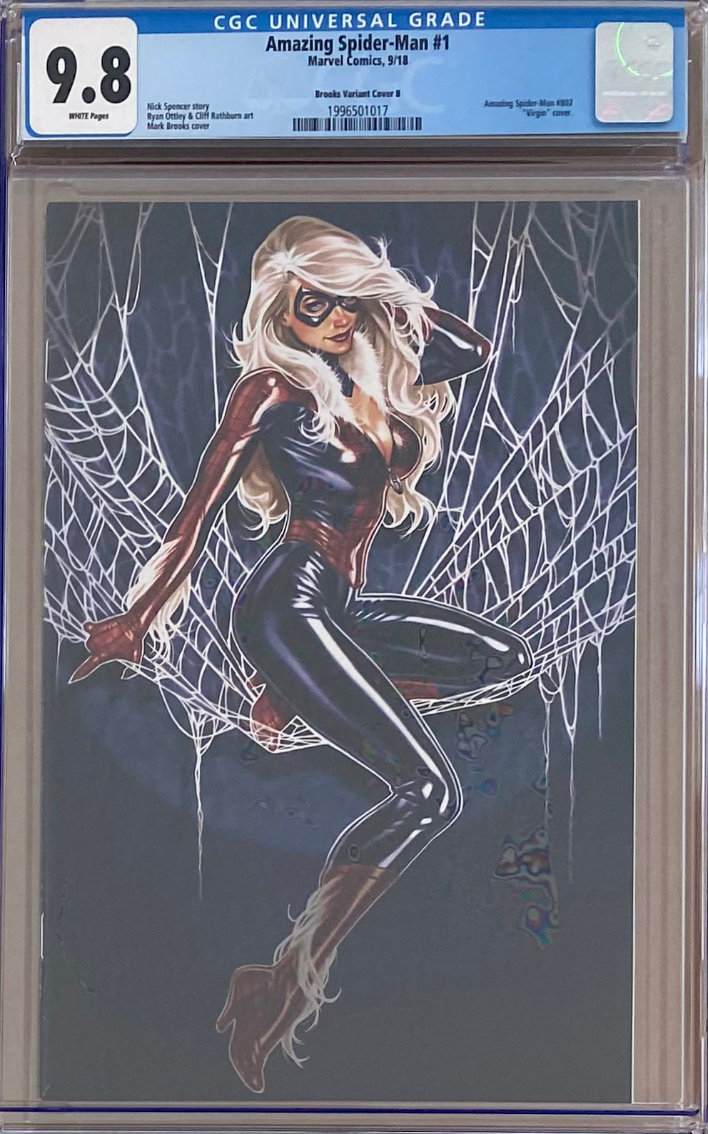 Amazing Spider-Man #1 Brooks Variant B CGC 9.8