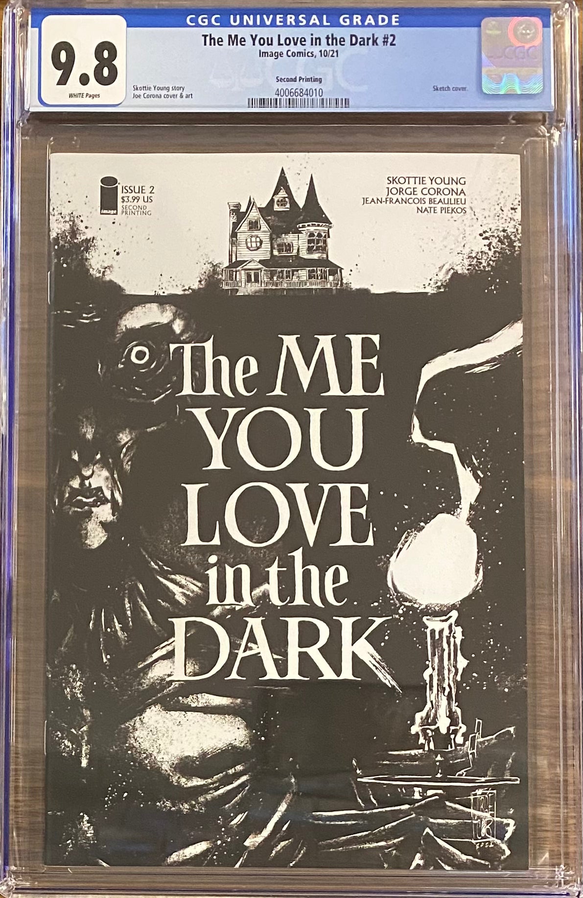 The Me You Love In the Dark #2 Second Printing CGC 9.8