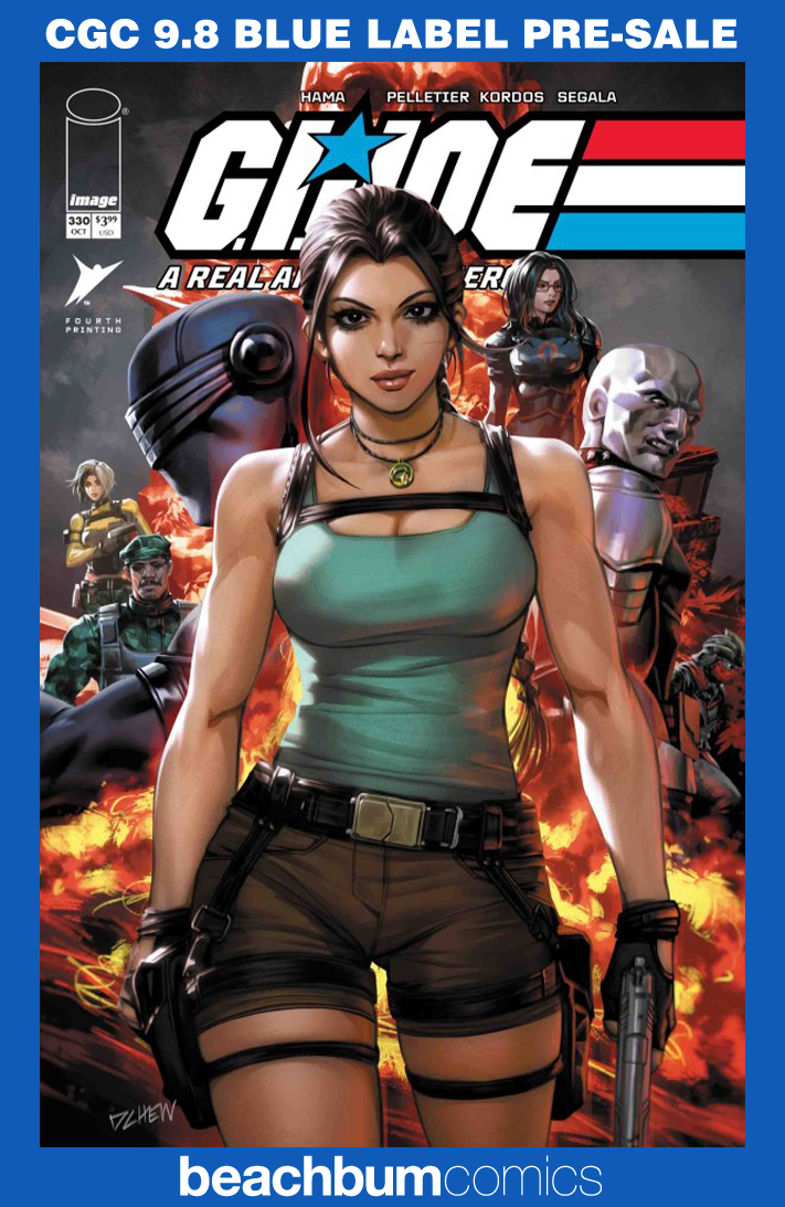G.I. Joe: A Real American Hero #330 Fourth Printing CGC 9.8