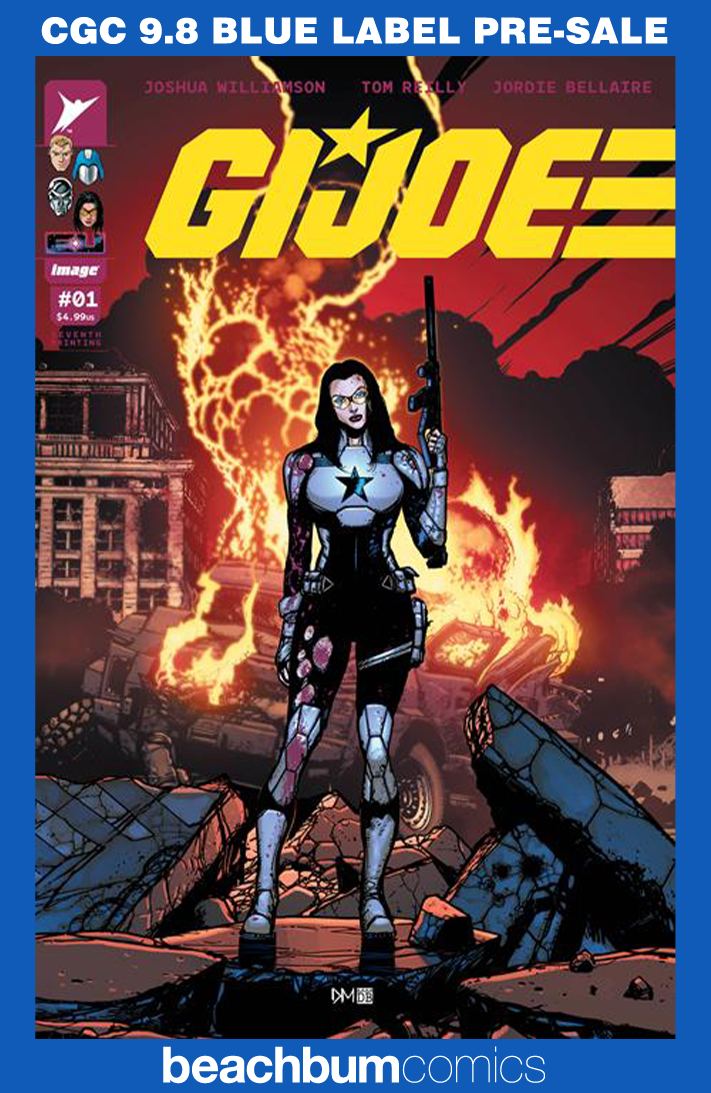 G.I. Joe #1 Seventh Printing Variant CGC 9.8