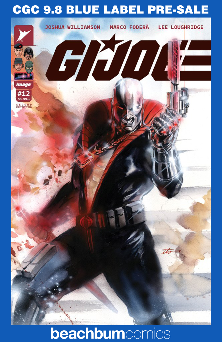 G.I. Joe #12 Second Printing Ito Variant CGC 9.8