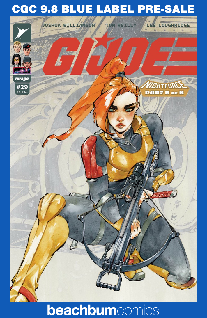 G.I. Joe #29 Hill Variant CGC 9.8