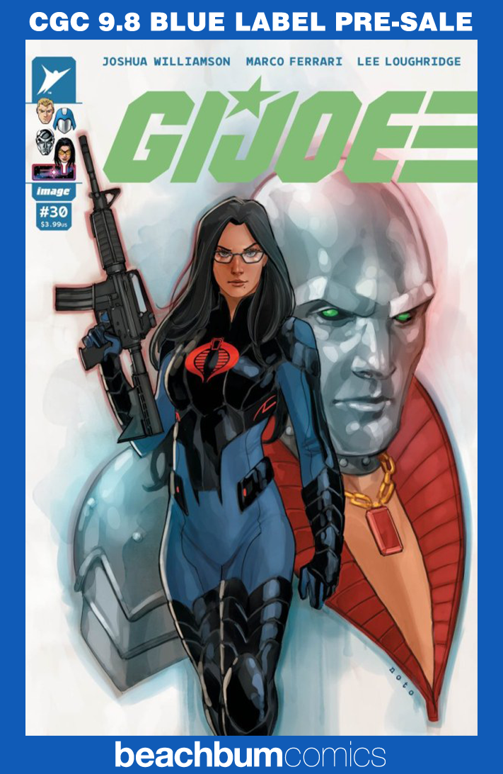 G.I. Joe #30 Noto 1:50 Retailer Incentive Variant CGC 9.8