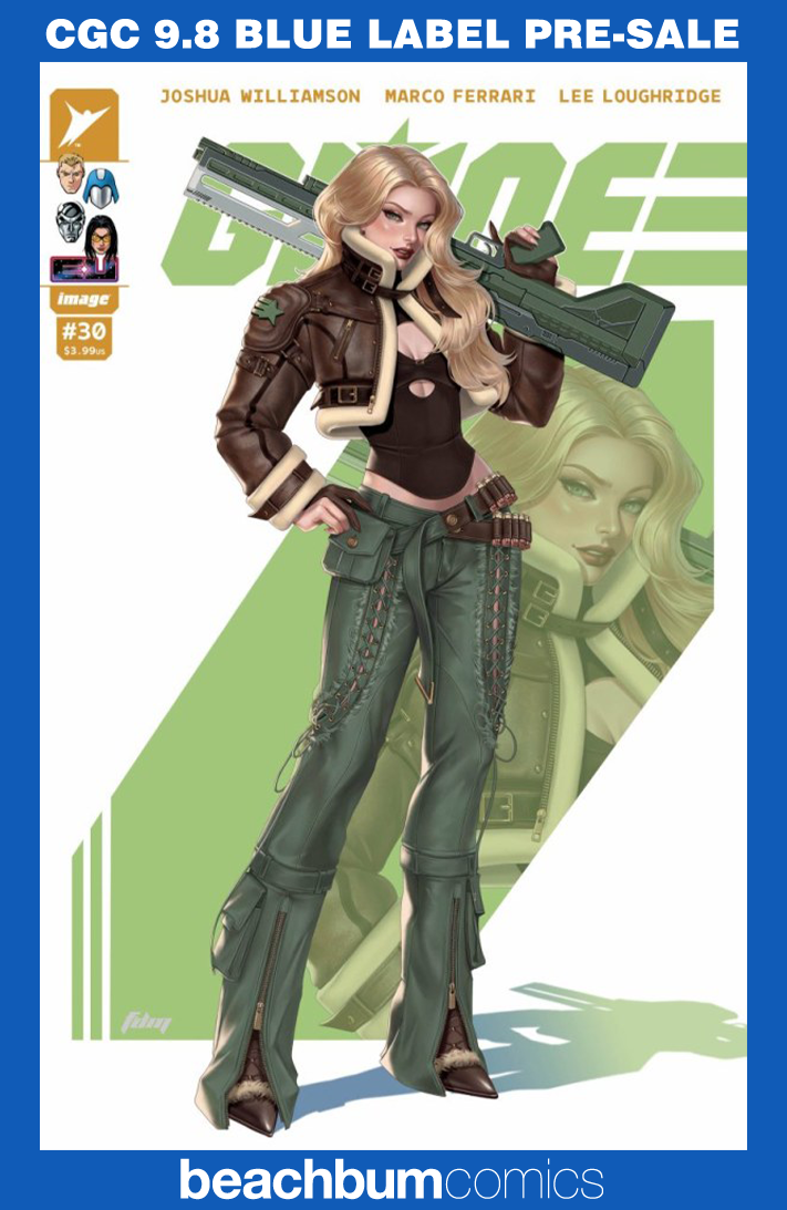 G.I. Joe #30 Yildirim 1:25 Retailer Incentive Variant CGC 9.8