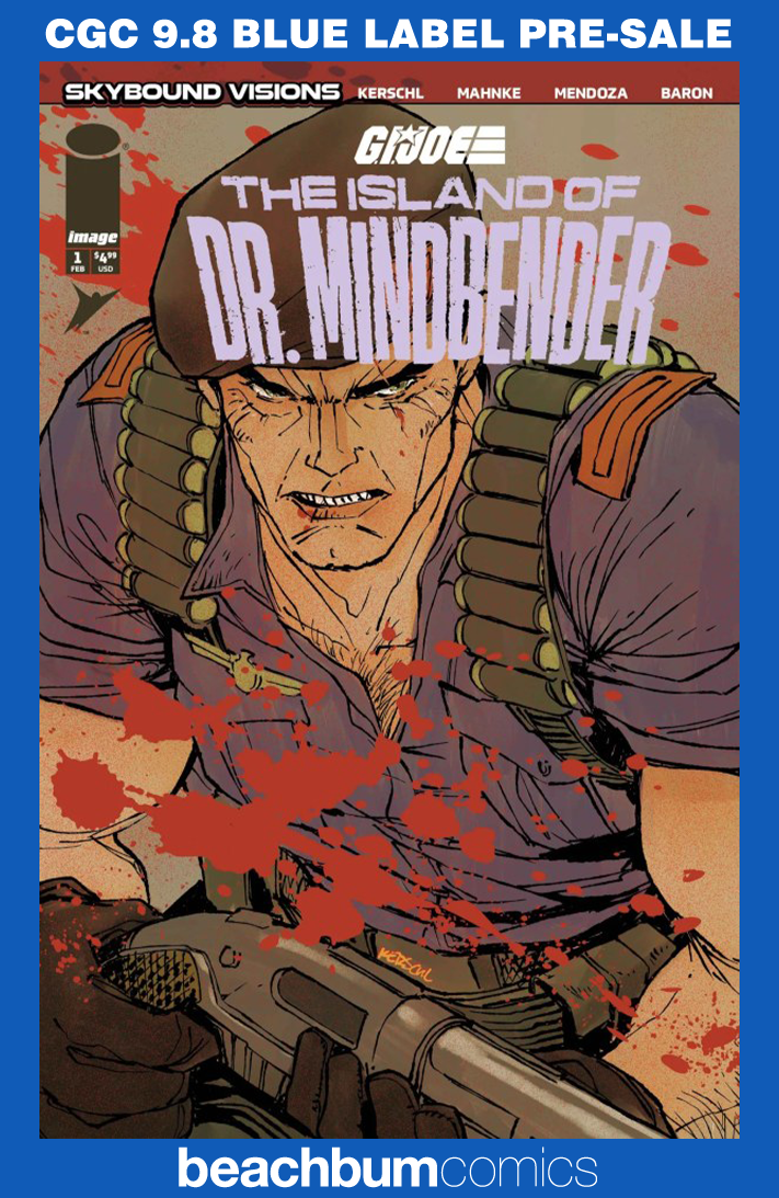G.I. Joe: The Island of Dr. Mindbender #1 Kerschl Variant CGC 9.8