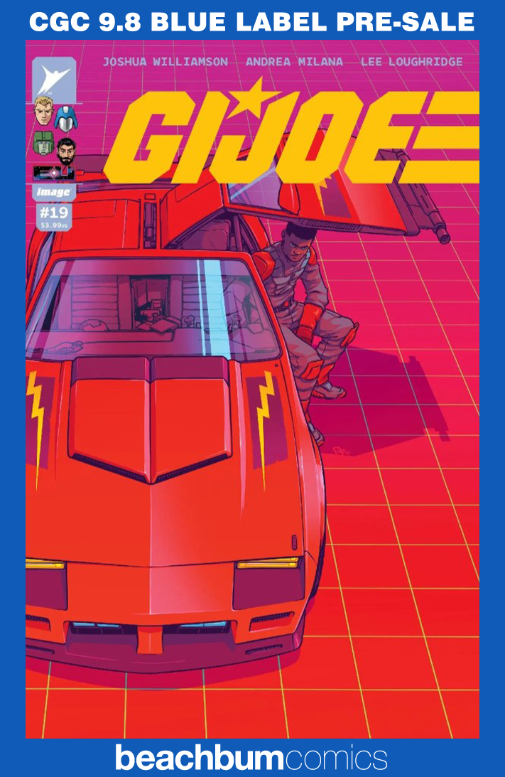 G.I. Joe #19 Parr 1:100 Foil Retailer Incentive Variant CGC 9.8