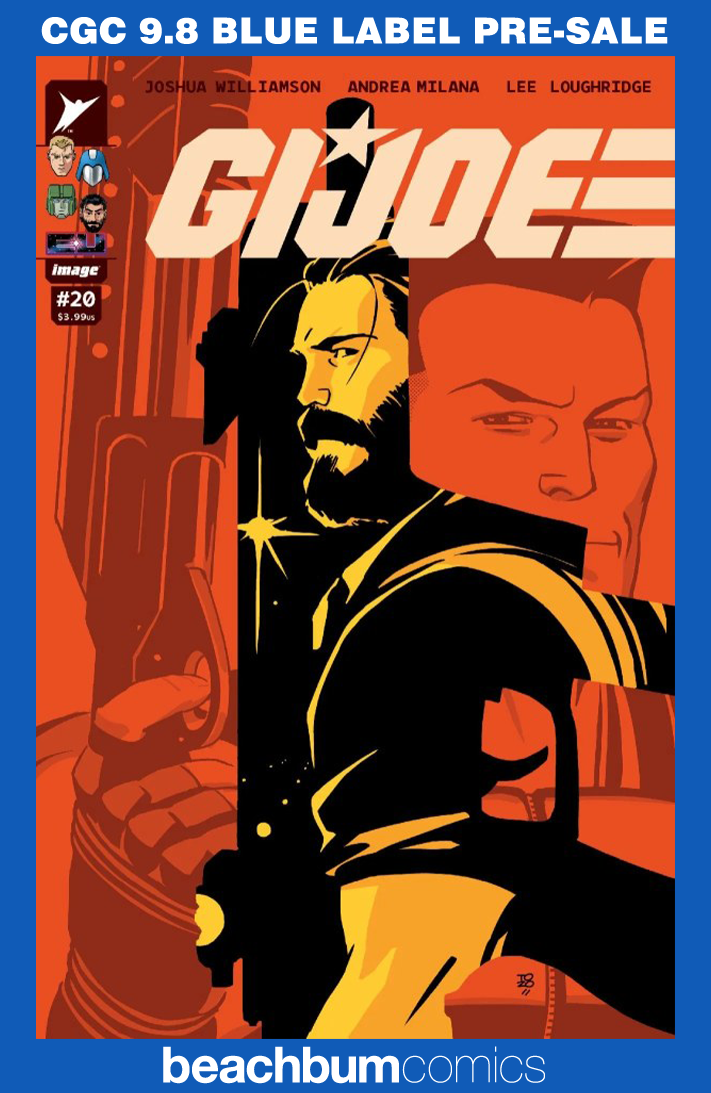 G.I. Joe #20 Zonjic 1:25 Retailer Incentive Variant CGC 9.8